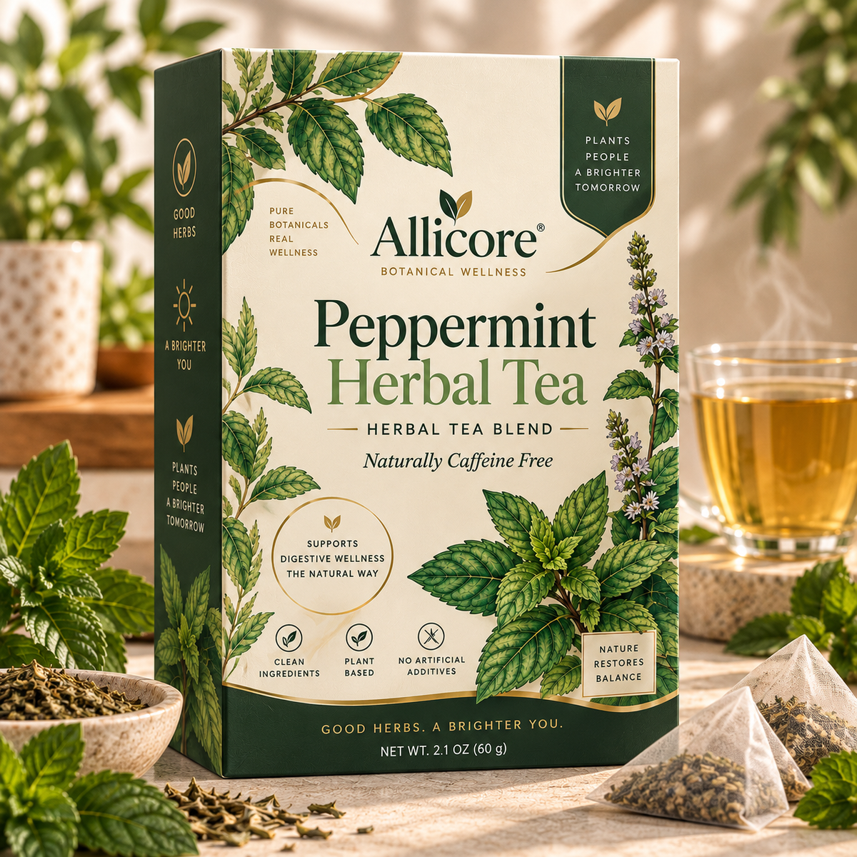 Botanical Peppermint Tea